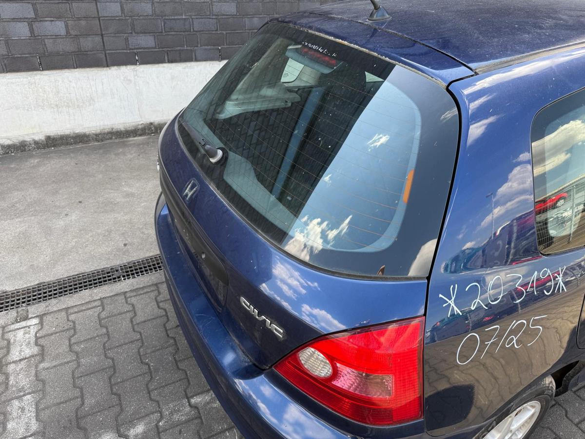 Honda Civic EU7 original Heckklappe B96P Eternal Blue Pearl Rohbau BJ01